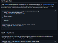River SQL Screenshot 1