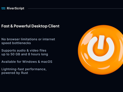 RiverScript-Desktop-client for Windows and Mac