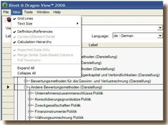 Dragon View provides language and multiple view options