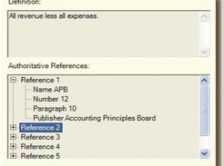 Detail Pane provides XBRL supporting information