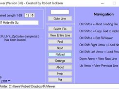 RJViewer (Main Screen)