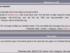 News imported from e107 :)