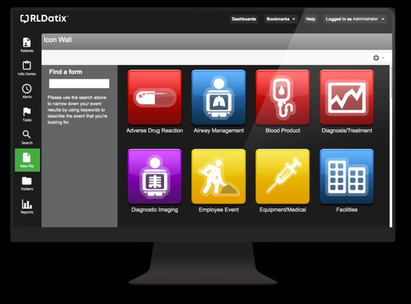 RLDatix capture d'écran