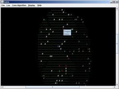 The Game demo showing FOV and the ASCII widget