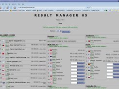Main window of Result Manager v.0.91B