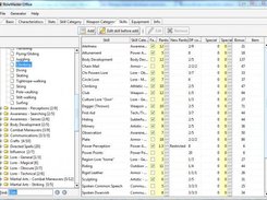 UI - Managing skills