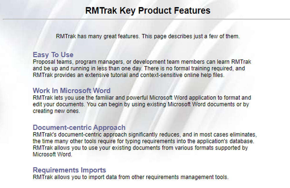 RMTrak Screenshot 1