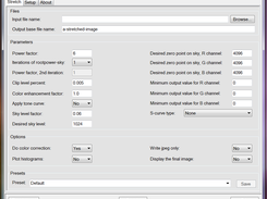 RNCColorStretch GUI Screenshot 1