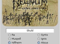 after name typed and server / realm chosen