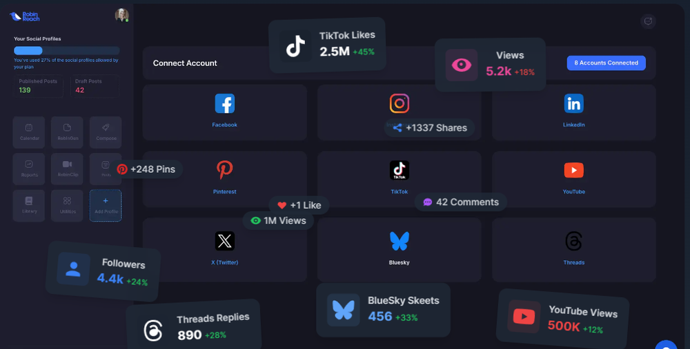 RobinReach Screenshot 1