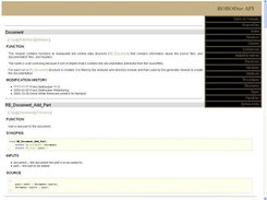 ROBODoc HTML Example