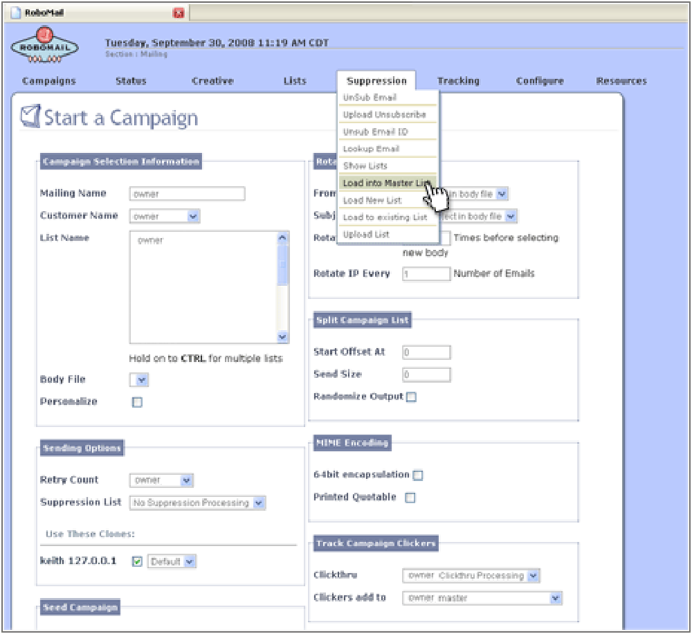 RoboMail Screenshot 1