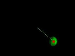 Tracking a green ball