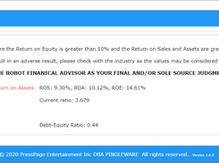 Robot Financial Advisor Screenshot 3