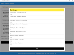 Robot Financial Advisor Screenshot 4