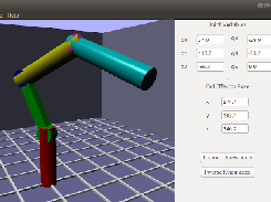 Robotic arm simulation