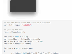 RobotJS Screenshot 1