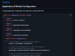 Robotlegs Framework Screenshot 1
