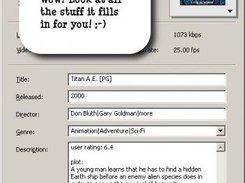 This view demonstrates the data that this tool provides
