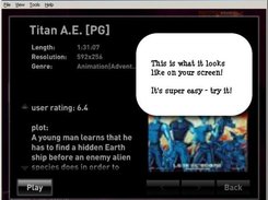 This is a screenshot of the DivX Connected view