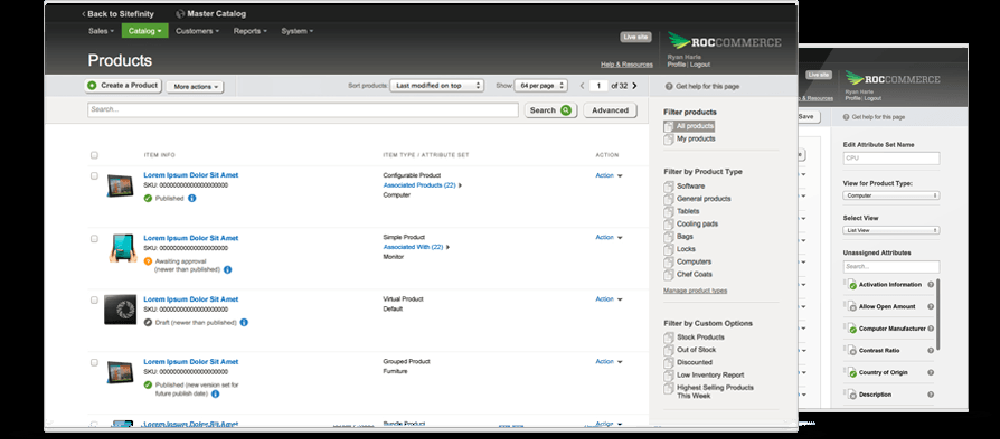 ROC Commerce Screenshot 1