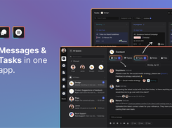 Messaging + tasks in one place