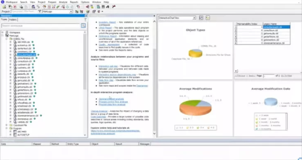 Rocket COBOL Analyzer Screenshot 1