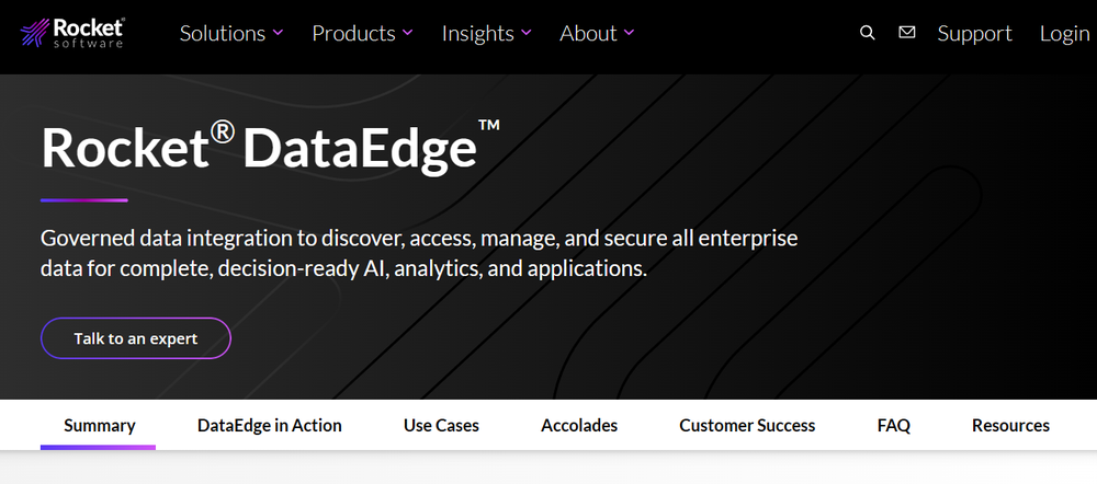 Rocket DataEdge Screenshot 1