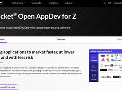Rocket Open AppDev for Z Screenshot 1
