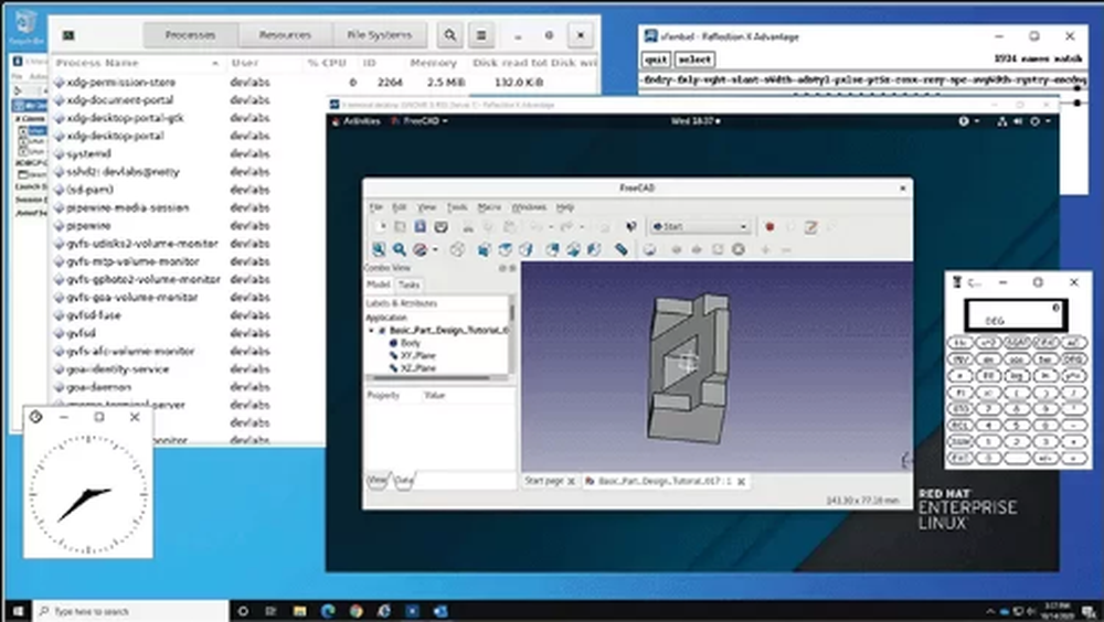 Rocket Reflection Desktop Screenshot 1
