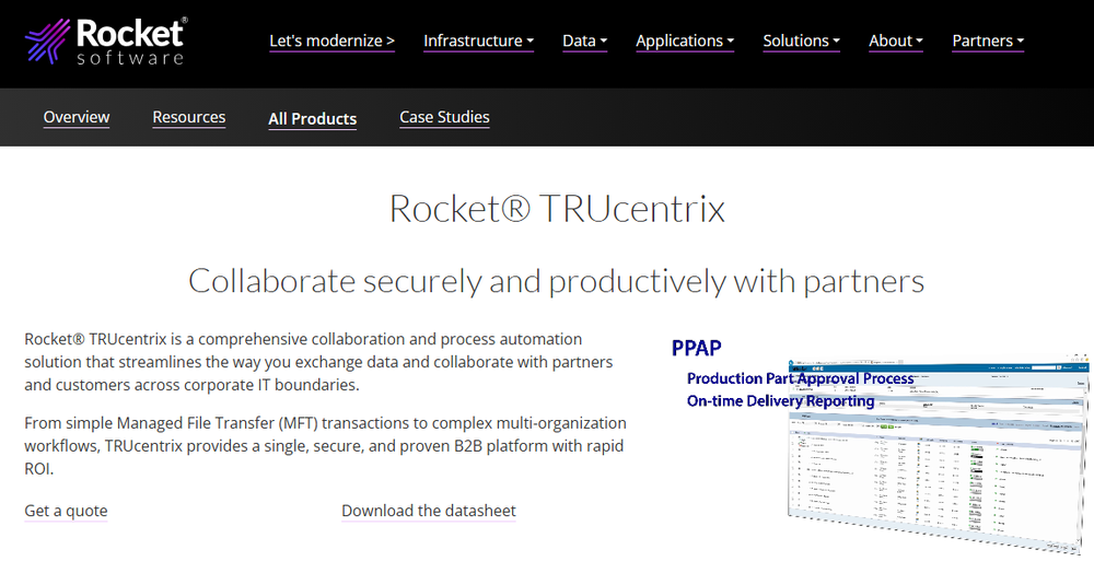 Rocket TRUcentrix Screenshot 1