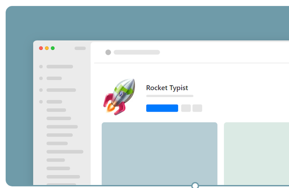 Rocket Typist Screenshot 1