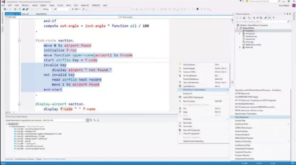 Rocket Visual COBOL Personal Edition Screenshot 1