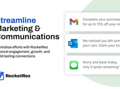 Enhance your marketing strategies by centralizing efforts with RocketRez, boosting engagement and building lasting relationships.