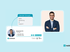 Organize and showcase email signatures by sender or receiver groups for easy management and consistency across your team.