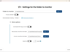 Add folder to be monitored