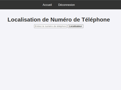 la page d'acueille
