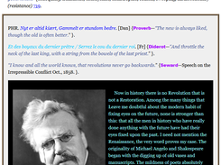 Sample Phrase block (extract only)