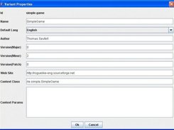 Using the VariantMgr to edit Variant properties.