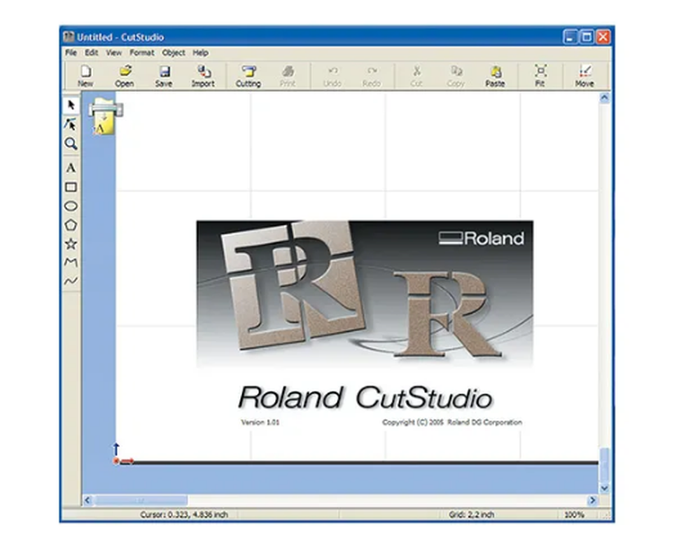 Roland CutStudio Screenshot 1