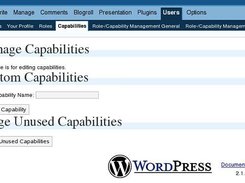 The Capability-Management-Page (new as sep. page with 2.1.0)