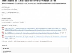 Detalls del Procediment de petició de Llicència d'Obra