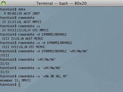 example date and time formating with romandate v0.0.4