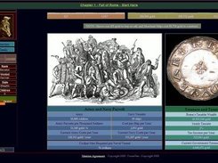 Portion of the status screen for a city in Roman Senate Sim