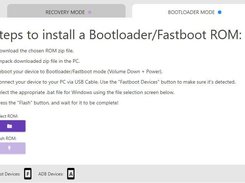 ROMifier Bootloader Screen