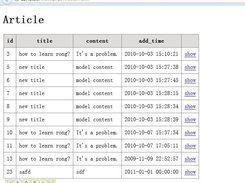 generated frontend