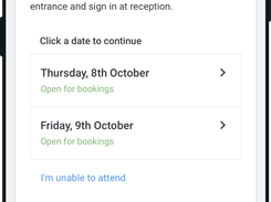 Room Booking System Screenshot 1