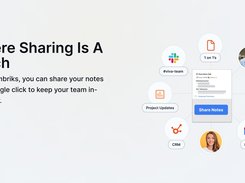 Sharing notes with one click