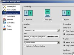 Root Lounge - Settings