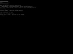 The first screen you will see when starting the script.